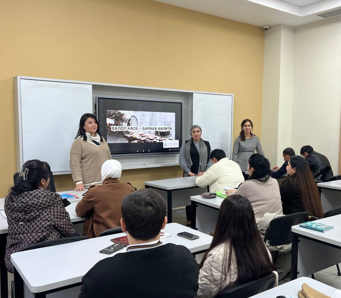 Toshkent arxitektura-qurilish universitetida “Halollik soati” nomli interaktiv suhbat tashkil etildi